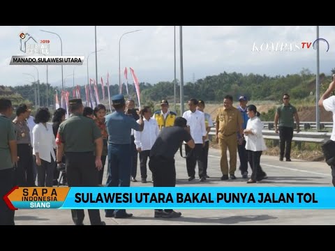 Presiden Tinjau Pembangunan Jalan Tol Pertama di Sulawesi Utara