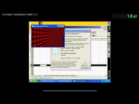 Microsoft Office 95 : Hall of Tortured Soul Easter Egg Speed Run : 0:53