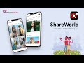 Social Networking App | Content Sharing App | Social Media App | ShareWorld | +91 7672 000 500
