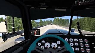 ATS Komatsu D355C Delivery From Wenatchee To Tacoma 312 Km BWS LOWBOY From ATS Truck And Trailer.