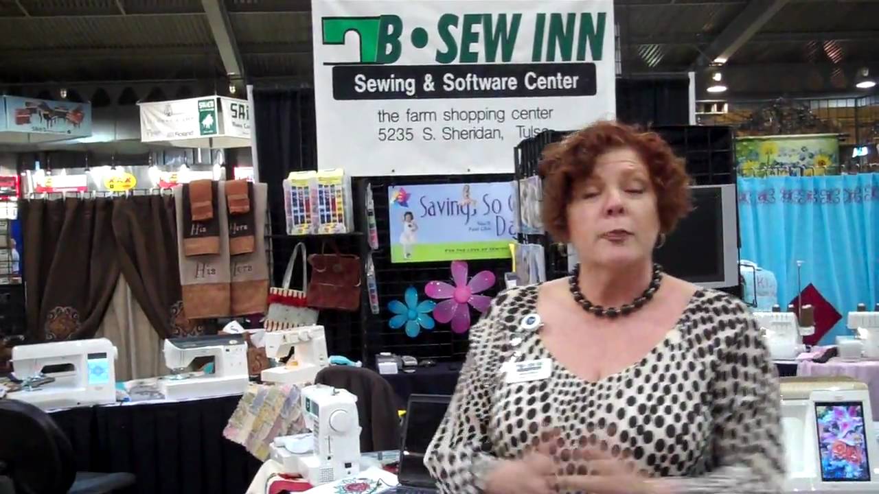 B Sew Inn At 2010 Tulsa Home Garden Show Youtube
