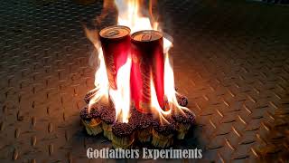 2 Coca Cola vs 10000 Matches Experiments