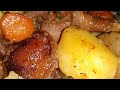 Вкусный и сытный Обед 🤗 Утка с овощами в казане 👍👍👍 Гостям очень нравится ☺️