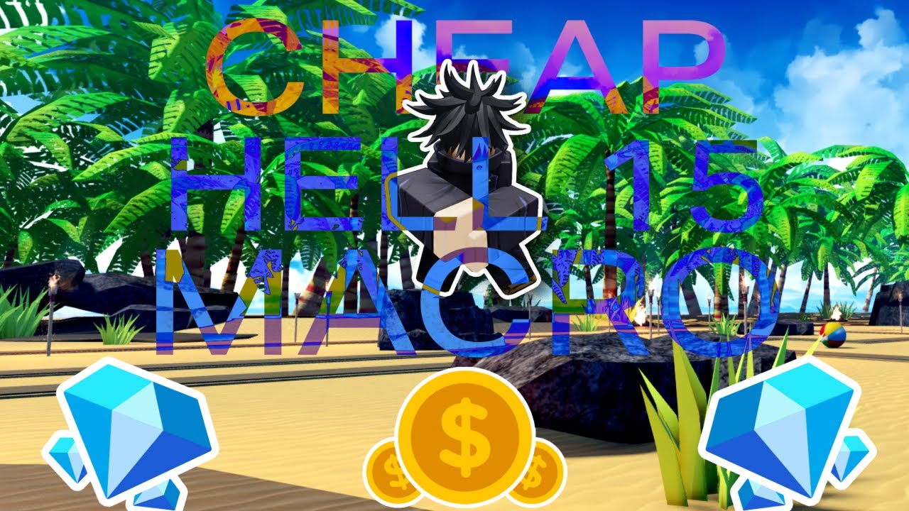 HELL 15 MACRO - MEGUMI AND TONS OF COINS / DIAMONDS (NOT TOO
