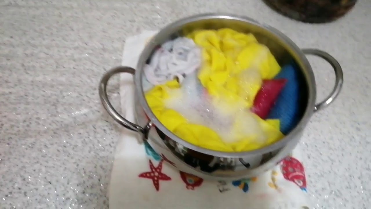 mutfak bezlerini bu sekilde dezenfekte edin mutfak bezi temizligi temizlikte karbonat kullanimi youtube