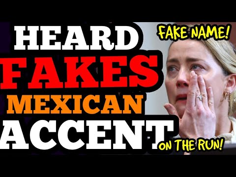 Amber Heard FAKES MEXICAN ACCENT while on the RUN?! Gets BUSTED BY LOCALS!