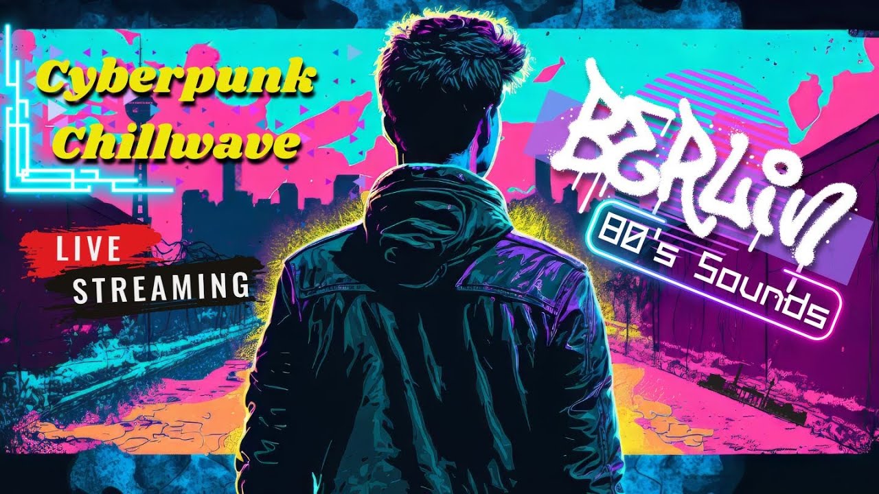 🔴 LIVE Berlin 80's Synthwave 🌆 | Music Chillwave Cyberpunk | Electro Arcade Mix