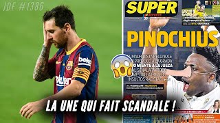 MESSI de retour au BARÇA à une condition... La UNE sur VINICIUS qui fait SCANDALE !