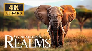 Serene Wilderness Realms 4K 🌿 Wonderful Voyage Pristine Nature with Piano Harmony for a Gentle Mood