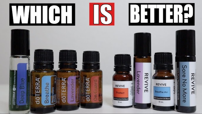 Young Living Essential Oils vs Revive Essential Oils