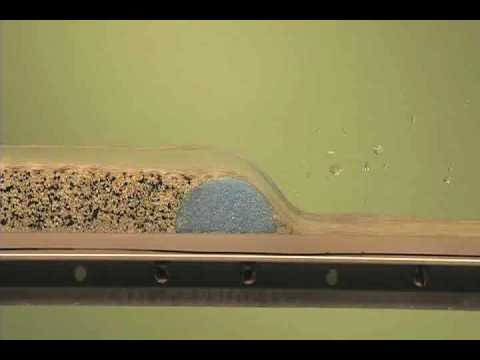 Hydraulic jump, low head dam installation, and coarse sediment transport