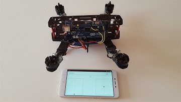 Flying a Drone using Web Browser and WiFi (Arduino + ESP32)