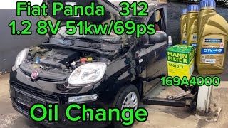Fiat Panda Oil Change Diy Fiat Panda 1.2 8V Ölwechsel 169A4000