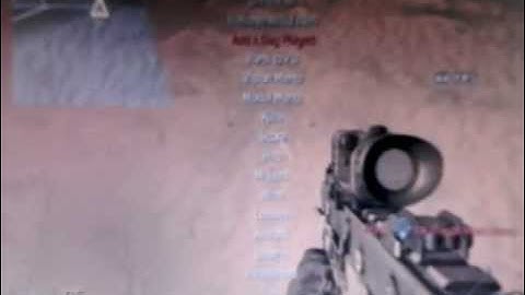 Mw2 Mod Menu *Old* By Scruffy Modz