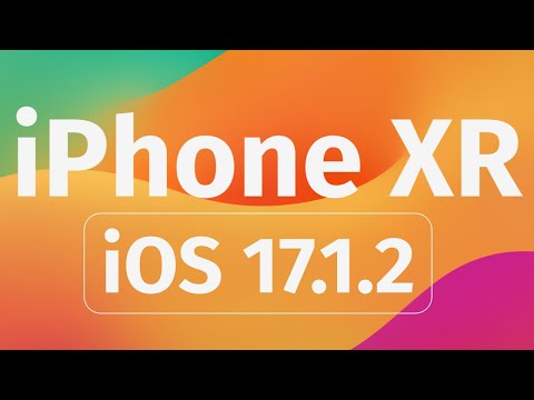 How to Update to iOS 17.1.2 - iPhone XR