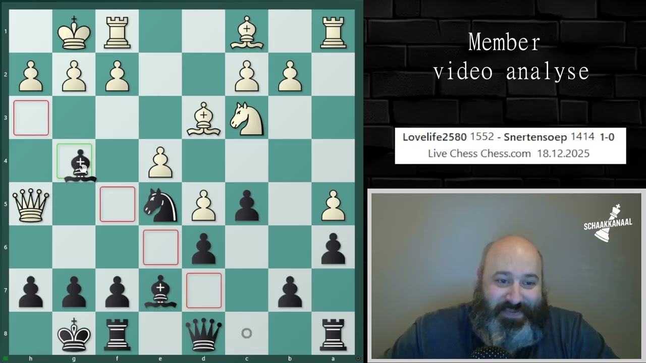 Member video analyse | Snertensoep | 3 partijen