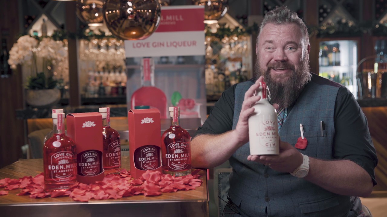 The Original Love Gin Liqueurs by Eden Mill - YouTube