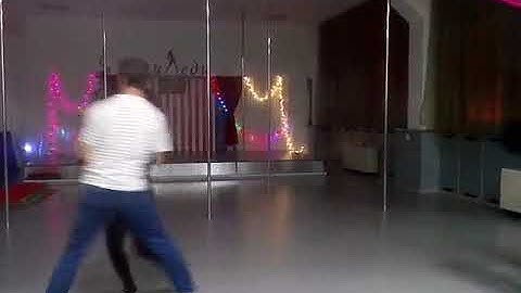 Парные танцы. Бразильский зук. После новогоднего концерта в Миледи. 25-12-2017