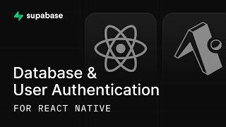 React Native Database & User Authentication