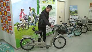 株式会社サギサカ 介護予防になるシニア用自転車 「こげーる」（2024