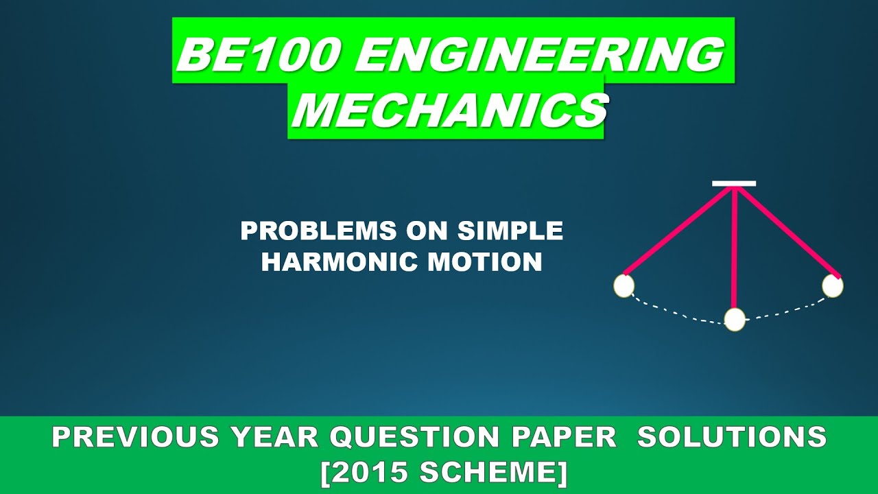 KTU Engineering Mechanics | Module 6| Previous university question ...