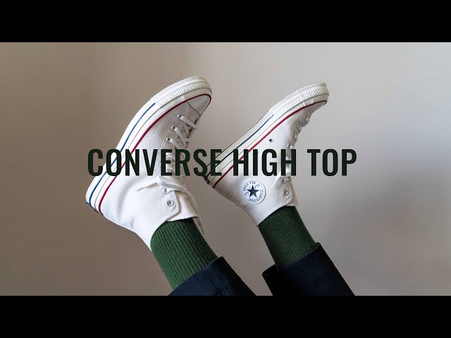 How Style Converse Chuck Taylor Top - YouTube