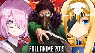 Memory's Fall Anime 2019 Lineup (What I'll Be Watching & Most Anticipated)