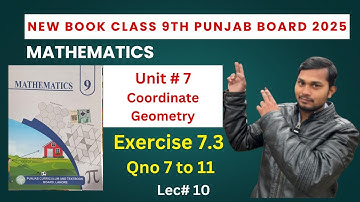 Class 9th Math new book Exercise 7.3 || 9th Math Ex 7.3 Qno 7 to 11 | Nine class math Ex 7.3