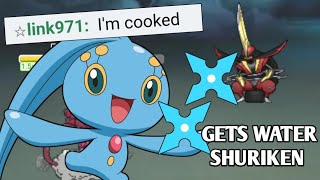 WATER SHURIKEN MANAPHY COOKS EVERYONE IN SKETCHMONS