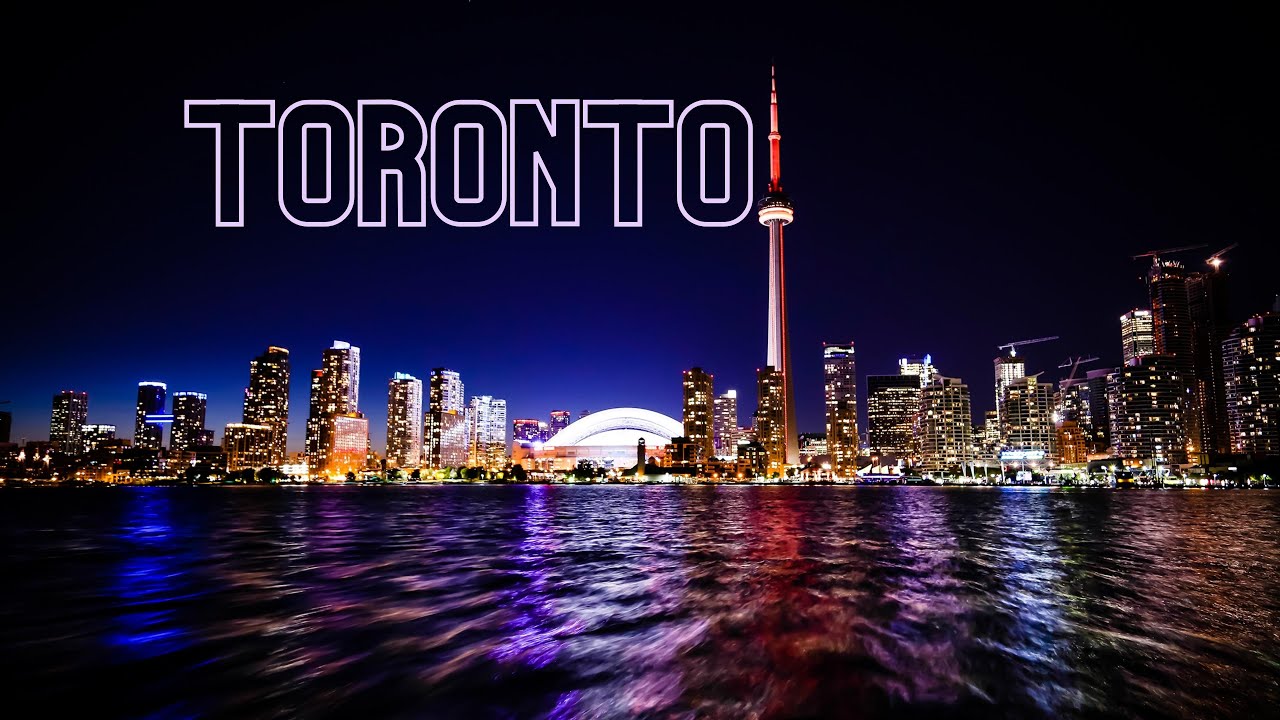 Beautiful Toronto  Time Lapse in 4K ULTRA HD HDR 60 FPS | Drone Aerial view