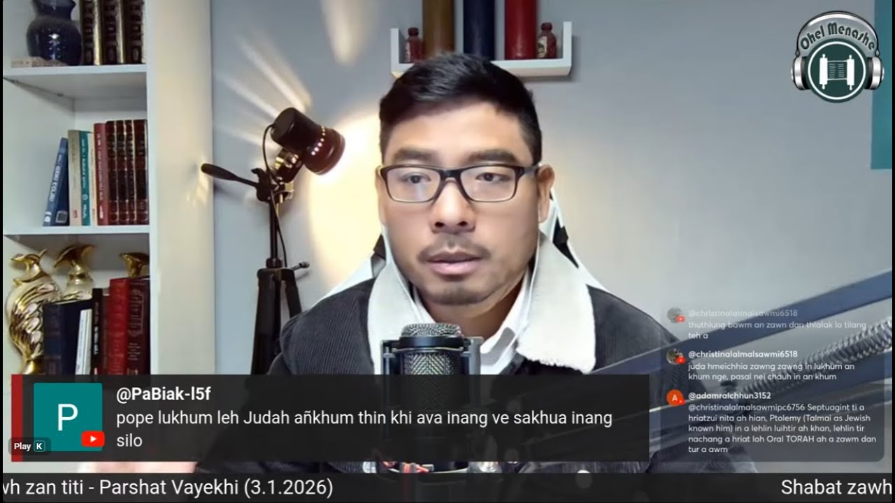 LIVE - Shabat zawh zan titi - Vayekhi (3.1.2026)