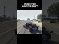 😍Gta thug life drift😎 #drift #gta #howtodrift #shorts