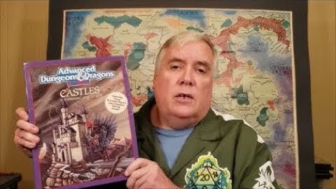 Battlesystem In AD&D Part 2: Castles Set From TSR