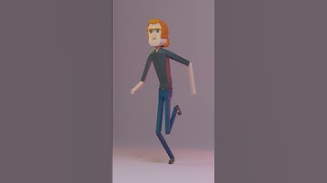 Free #3D #LowPoly #Character for #Games & #Videos in #Blender