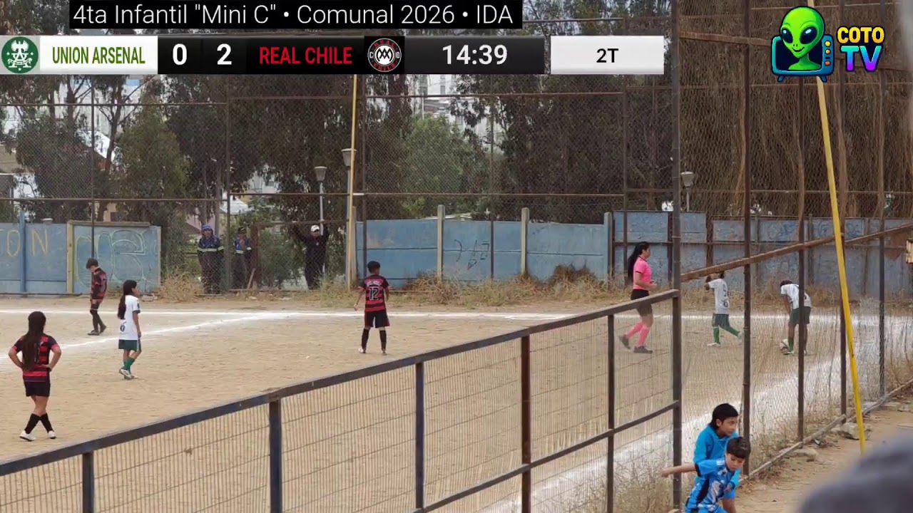 Cuarta Infantil • Union Arsenal vs Real Chile • IDA Comunal 2026