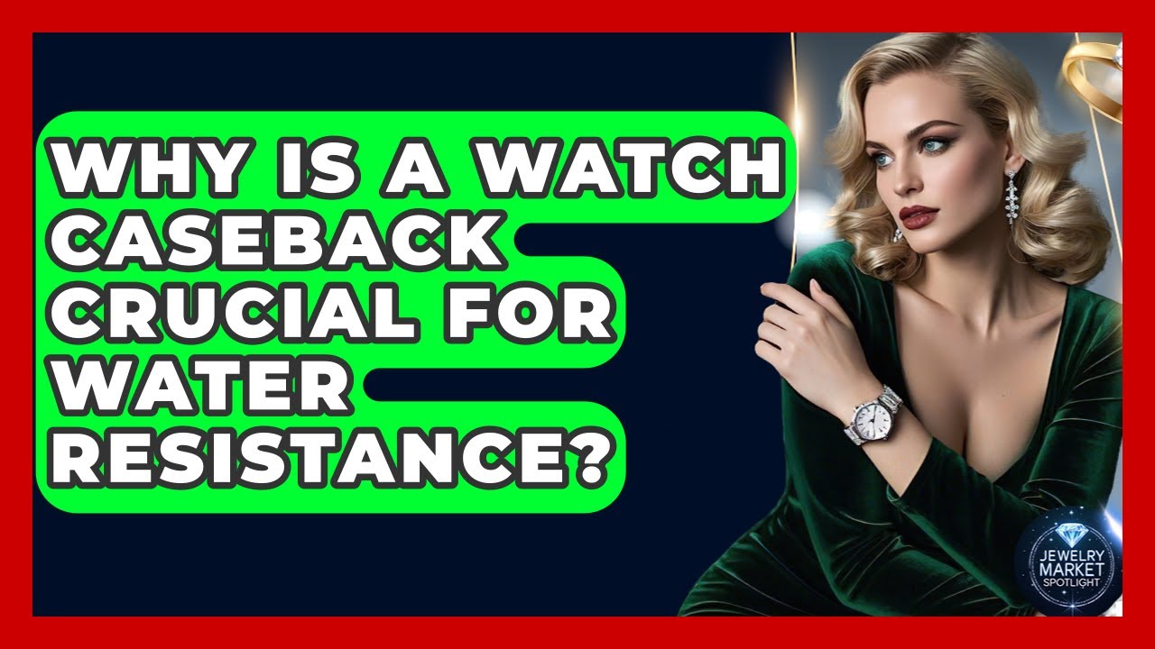 Why Is A Watch Caseback Crucial For Water Resistance? - Jewelry Market Spotlight