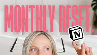 My ADHD Monthly Reset: How I Organize My Time, Energy & FOCUS!