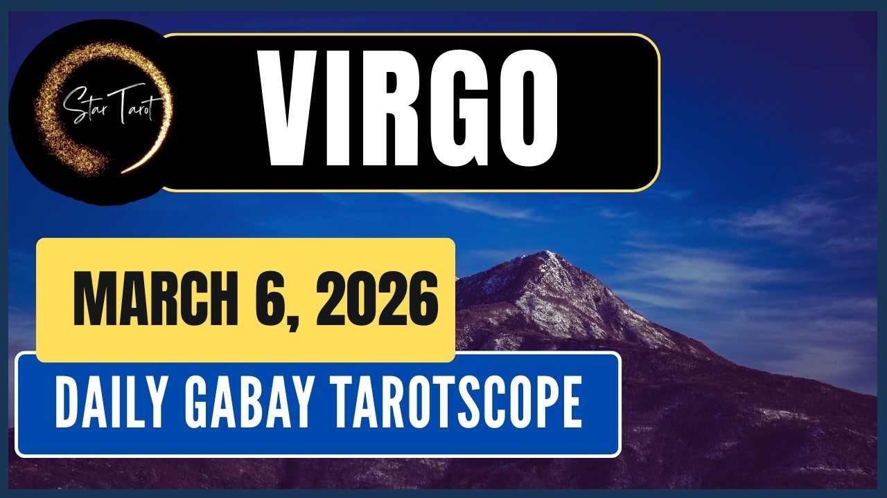 ANO'NG KAILANGAN MONG MALAMAN NGAYON VIRGO MARCH 6, 2026  💫DAILY GABAY TAROTSCOPE