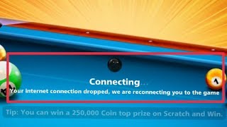 8 Ball Pool Fix Connection Error | Your Internet Dropped Reconnection You To The Game In Android screenshot 3