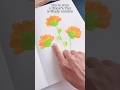 How to Draw Flower’s That Is Simply Adorable🌸✨#shors  #painting #muktaeasydrawing #youtubeshorts