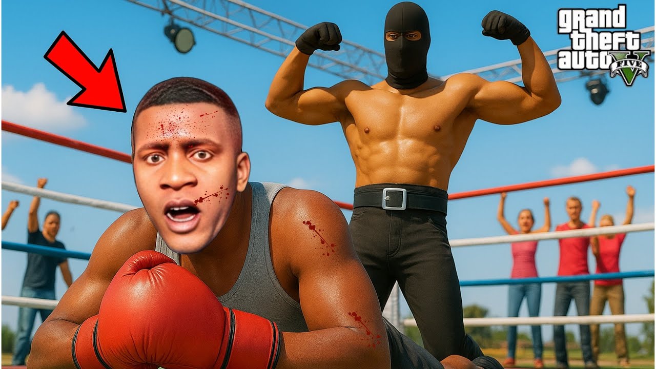 GTA 5 : Franklin Lost The Biggest Boxing Match Of His Career In GTA 5 ! (GTA 5 Mods)