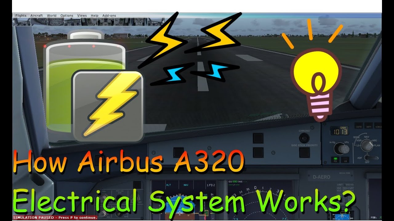A320 Electrical System #A320Series #Airbus #Aviation #ElectricalSystem ...