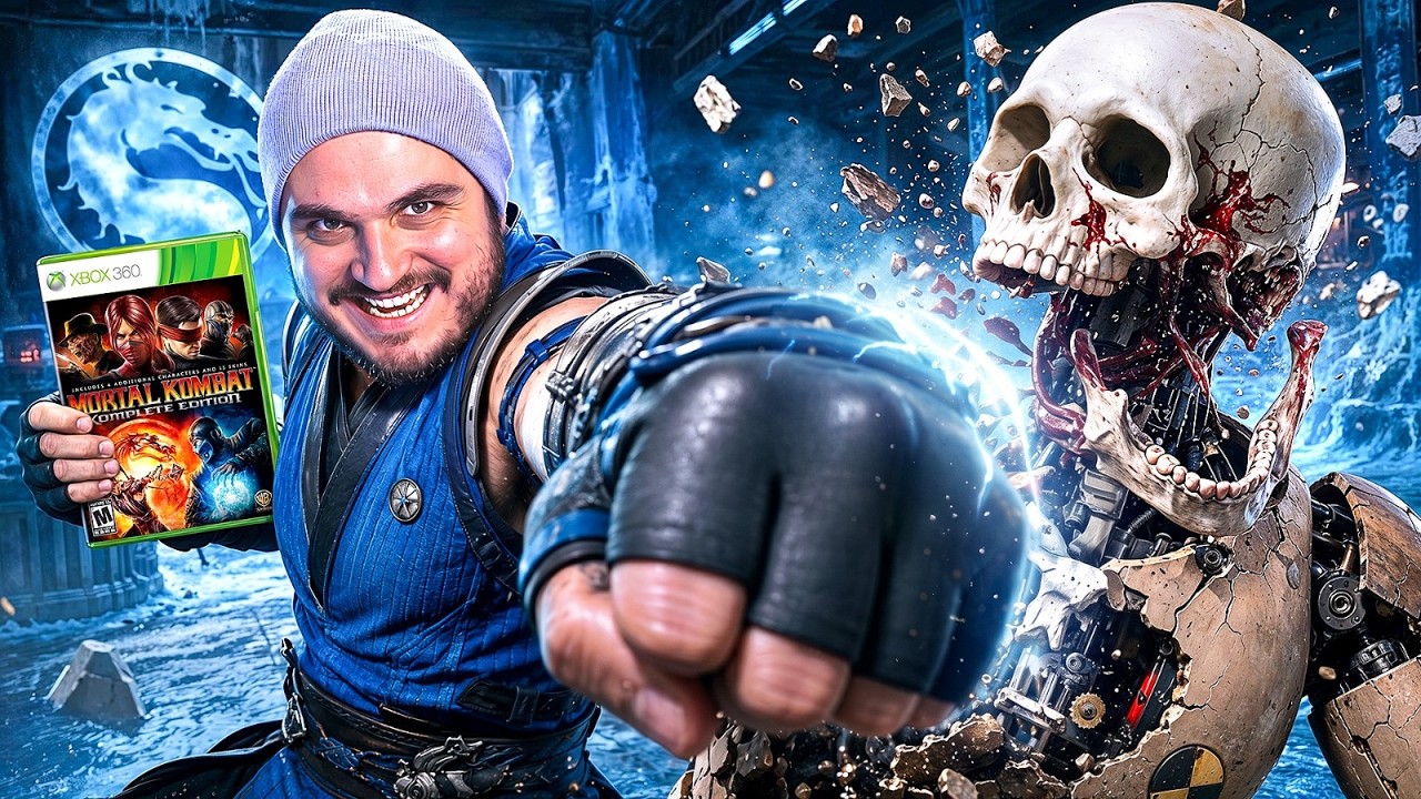 Dei um FATALITY em cada MORTAL KOMBAT