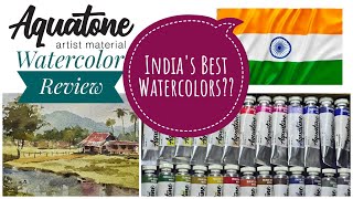 Better than Camlin? Aquatone Artist Watercolors REVIEW