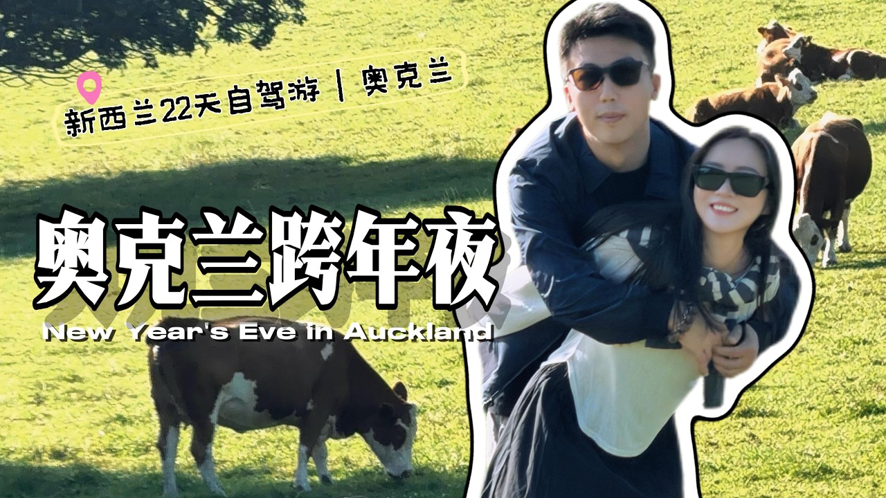 新西兰EP2：全世界第一个跨年2026的国家，太疯狂了！文化差异让我们感触颇多？New year's eve in Auckland.