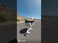 Lisa Peters - Fast Downhill Longboarding Between Windmills