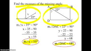 Notes #10 9-2 Angle Relationships