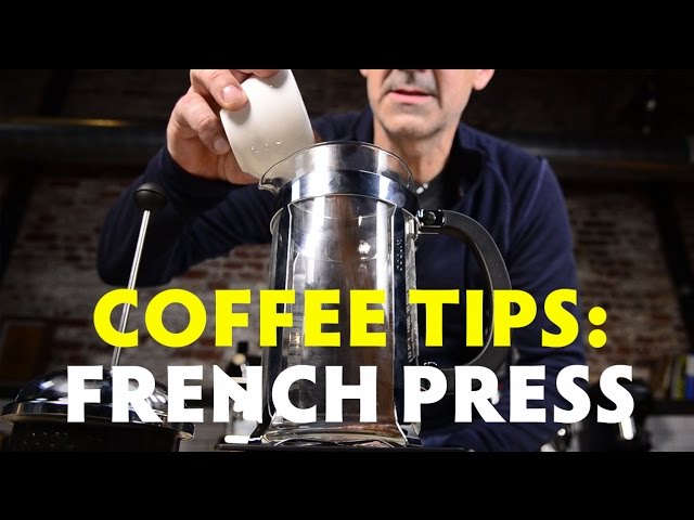 James Hoffman French Press Method  French Press Without Sediment - Seven  Coffee Roasters
