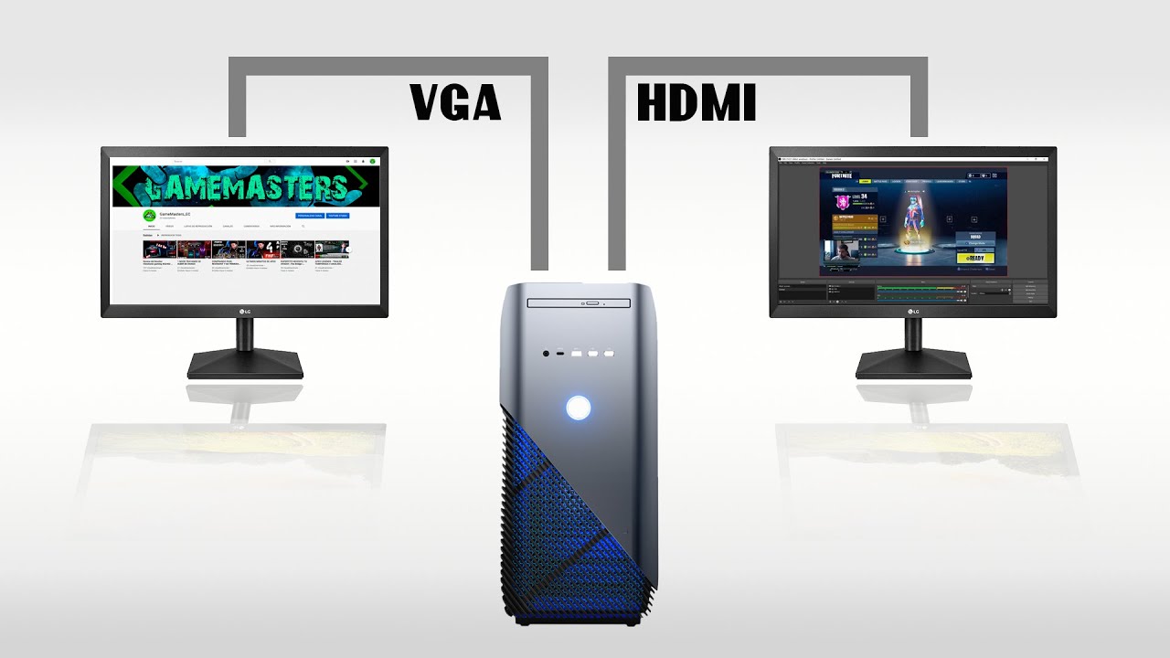 Instala 2 monitores o mas a tu pc // pasos sencillos // - YouTube