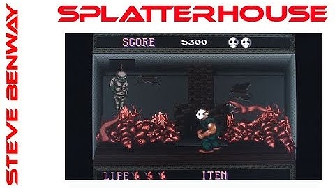 Splatterhouse on PC Engine / Turbo Grafx-16. Gameplay & Commentary